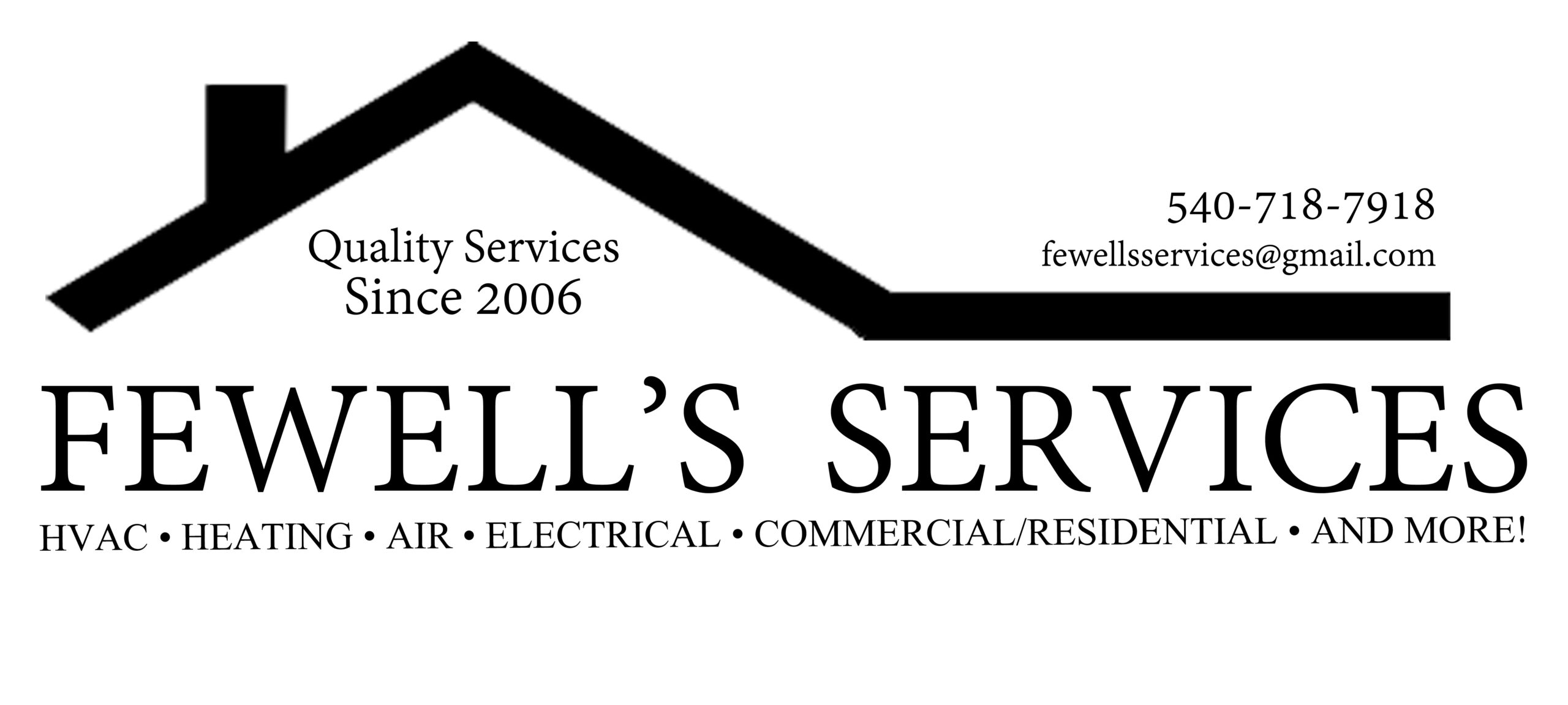 Fewell's Services — HVAC & Electrical Services in Culpeper, Warrenton, and Beyond!